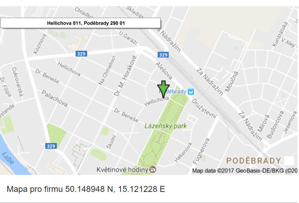 Apartment Promenada Poděbrady Eksteriør bilde